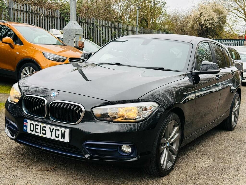 BMW 1 Series 1.6 118I Sport Euro 6 Ss OE15YGW Black #4