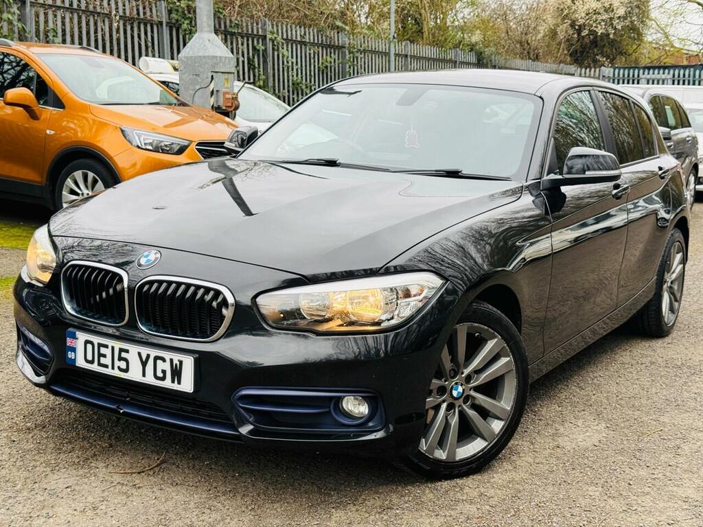BMW 1 Series 1.6 118I Sport Euro 6 Ss OE15YGW Black #2