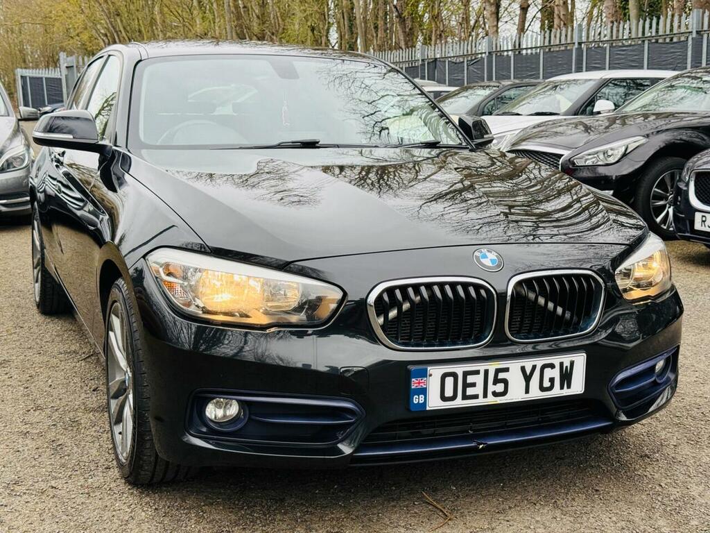 BMW 1 Series 1.6 118I Sport Euro 6 Ss OE15YGW Black #3