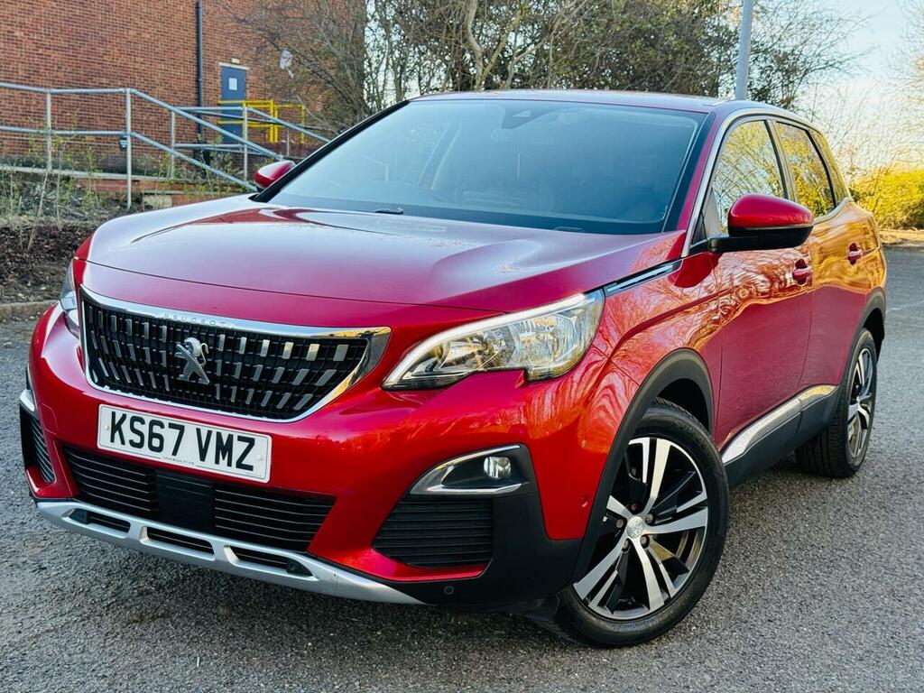 Peugeot 3008 1.6 Bluehdi Allure Eat Euro 6 Ss KS67VMZ Red #2