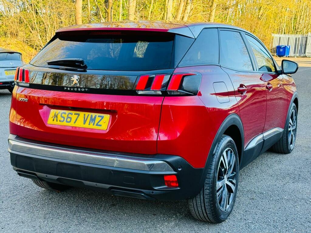 Peugeot 3008 1.6 Bluehdi Allure Eat Euro 6 Ss KS67VMZ Red #6