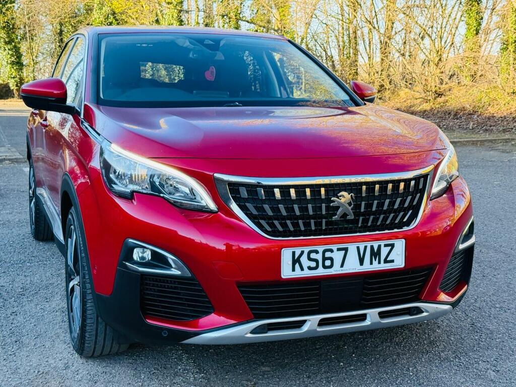 Peugeot 3008 1.6 Bluehdi Allure Eat Euro 6 Ss KS67VMZ Red #3