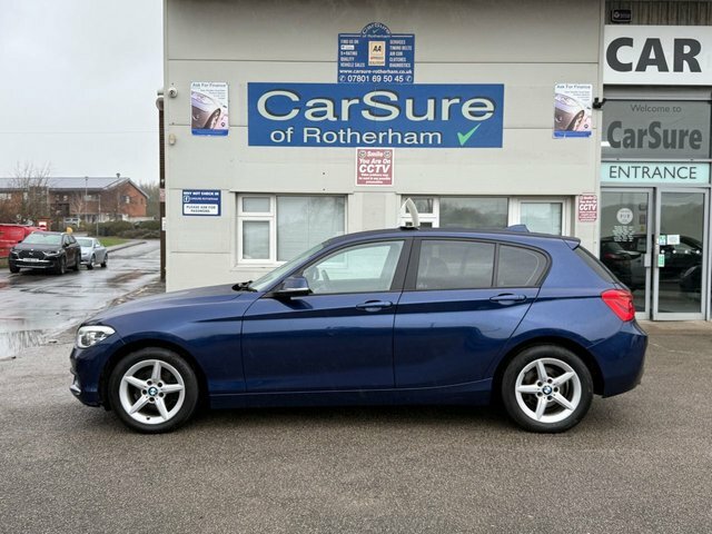 BMW 1 Series 1.5 116D Se Business Hatchback Eur AD19YLG Blue #2