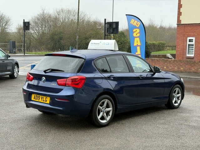 BMW 1 Series 1.5 116D Se Business Hatchback Eur AD19YLG Blue #5