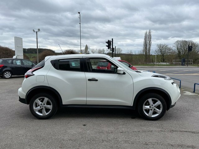 Nissan Juke 1.6 Visia Suv Euro 6 94 Ps YL15HVH White #6