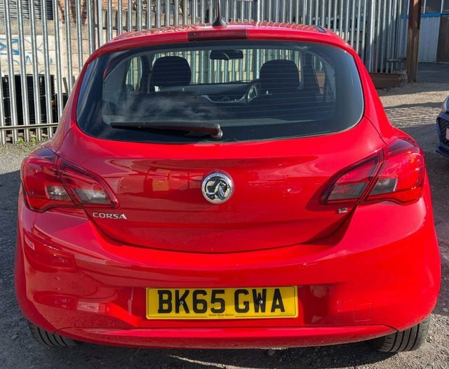Vauxhall Corsa 2015 1.2I Energy Hatchback Euro BK65GWA Red #2