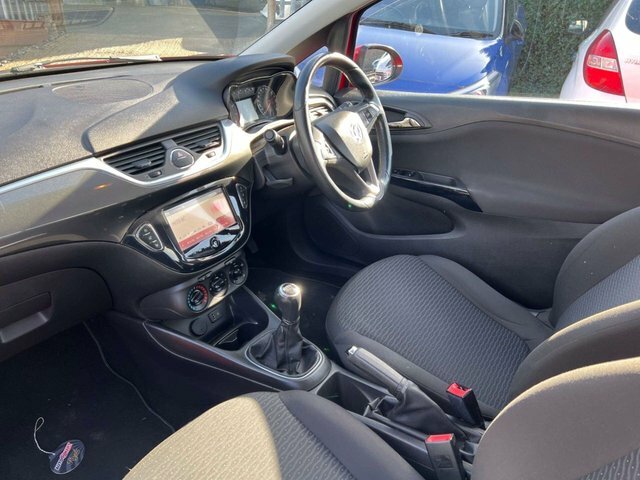 Vauxhall Corsa 2015 1.2I Energy Hatchback Euro BK65GWA Red #4