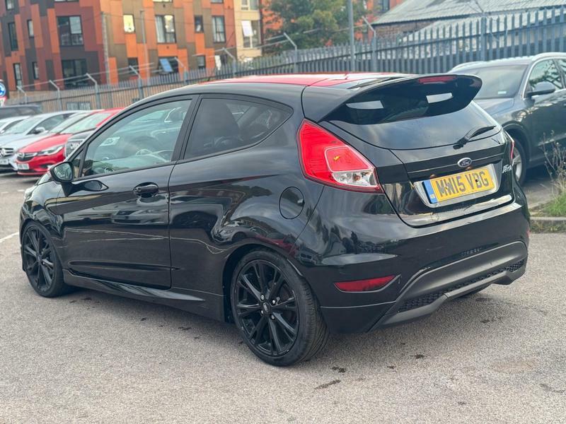 Ford Fiesta 1.0T Ecoboost Zetec S Euro 6 S S MW15VBG Black #2
