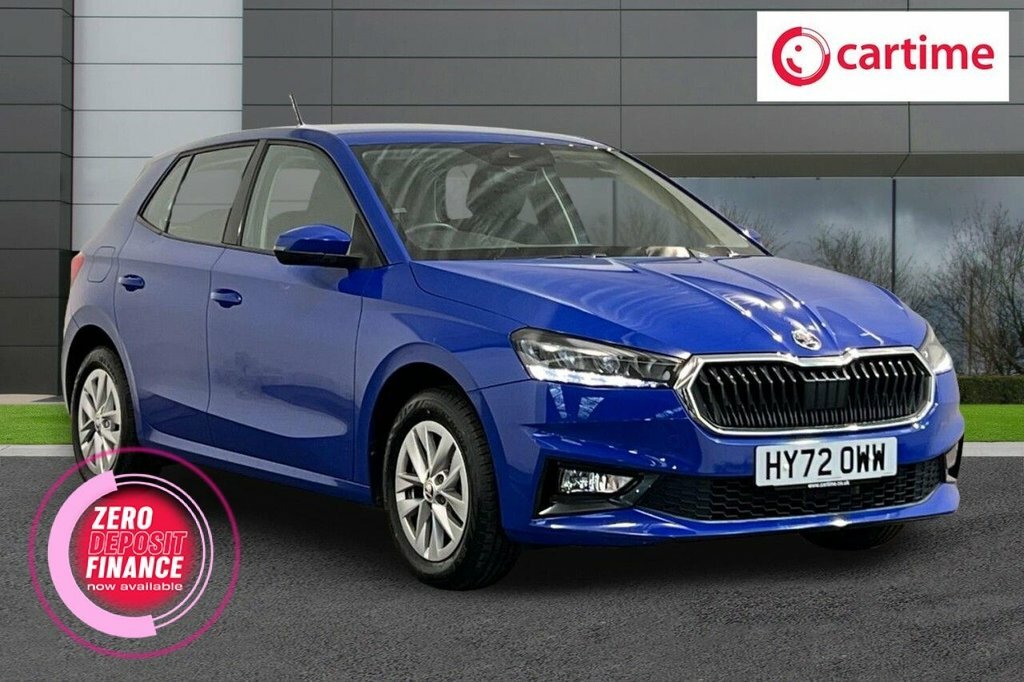 Skoda Fabia 1L Se Comfort Blue