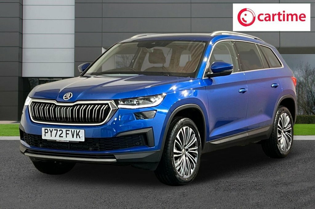 Skoda Kodiaq 1.5L Se L Executive PY72FVK Blue #6