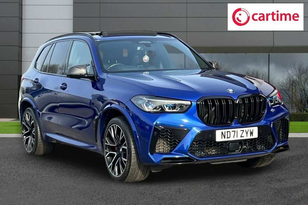 BMW X5 M 4.4L Competition Blue