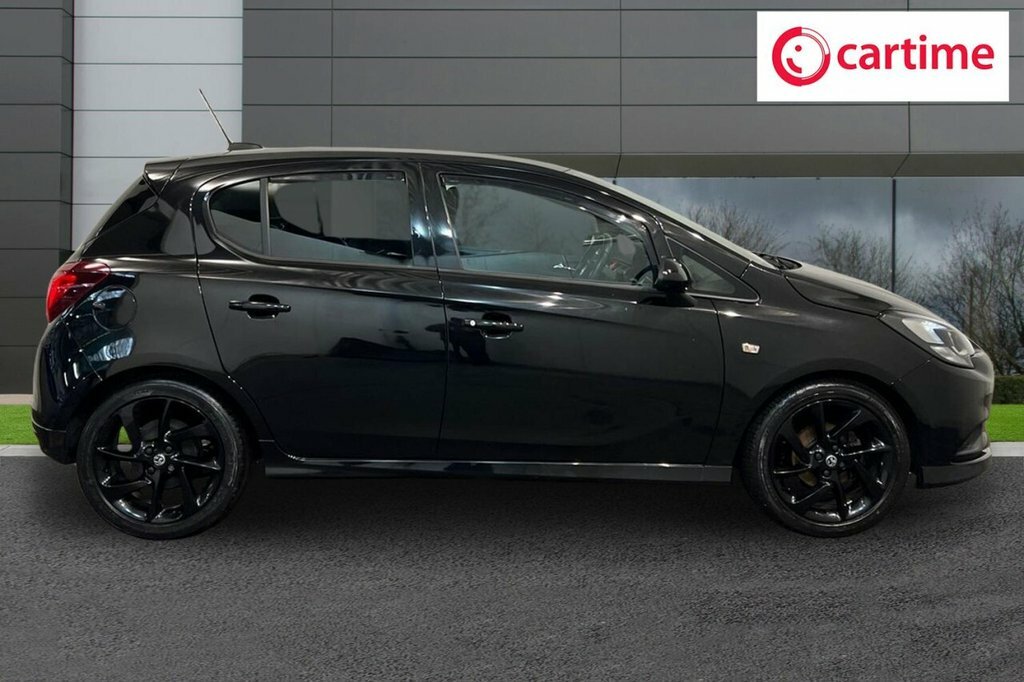 Vauxhall Corsa 1.4L Sri Vx Line Nav Black DU19CZH Black #2