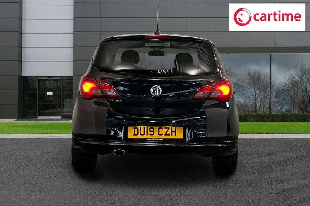 Vauxhall Corsa 1.4L Sri Vx Line Nav Black DU19CZH Black #5