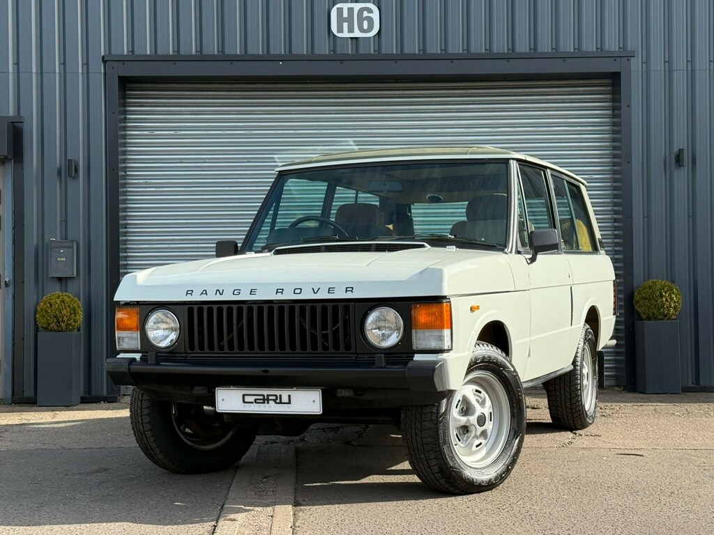Land Rover Range Rover Suv 3.5 1985 White