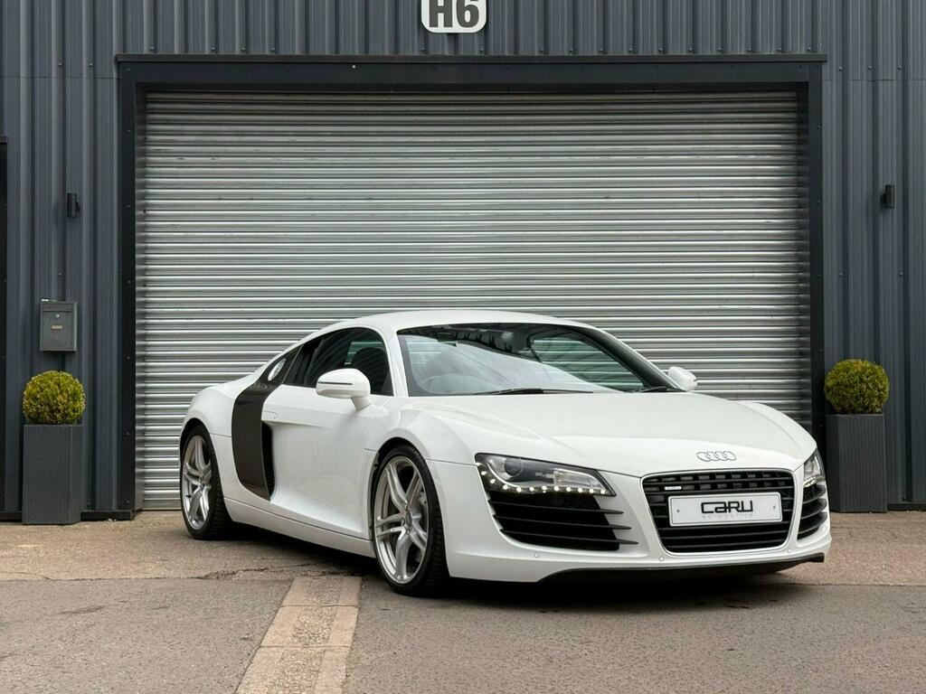 Audi R8 Coupe 4.2 Fsi V8 2008 White #4