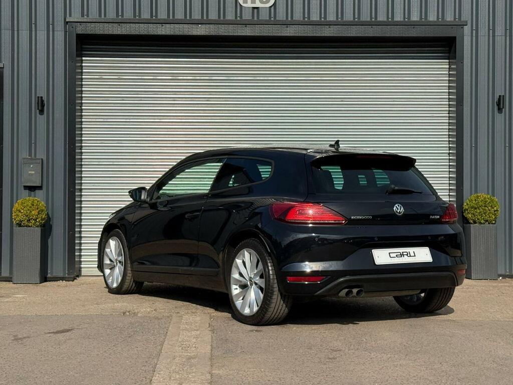 Volkswagen Scirocco Hatchback 2.0 Tdi Gt 2017 SJ67OKO Black #6