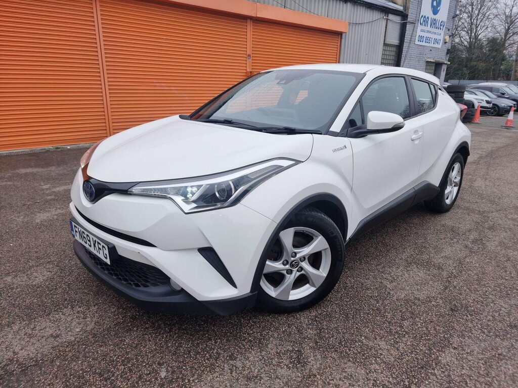 Toyota C-Hr 1.8 Vvt-h Icon Cvt Euro 6 Ss FN69KFG White #2