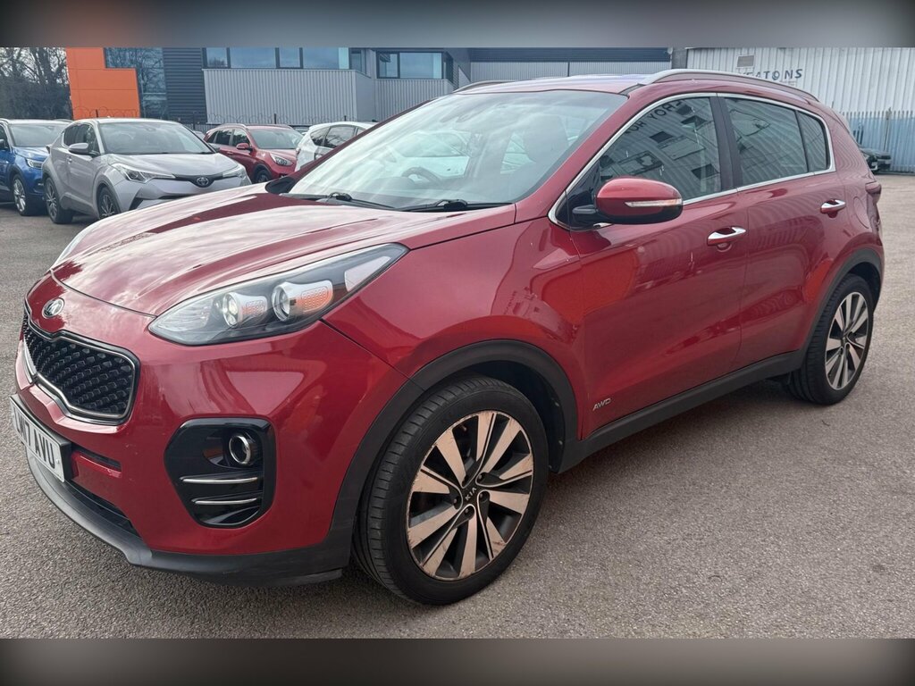 Kia Sportage 2.0 Crdi Kx-3 Awd Euro 6 LM17AVU Red #2