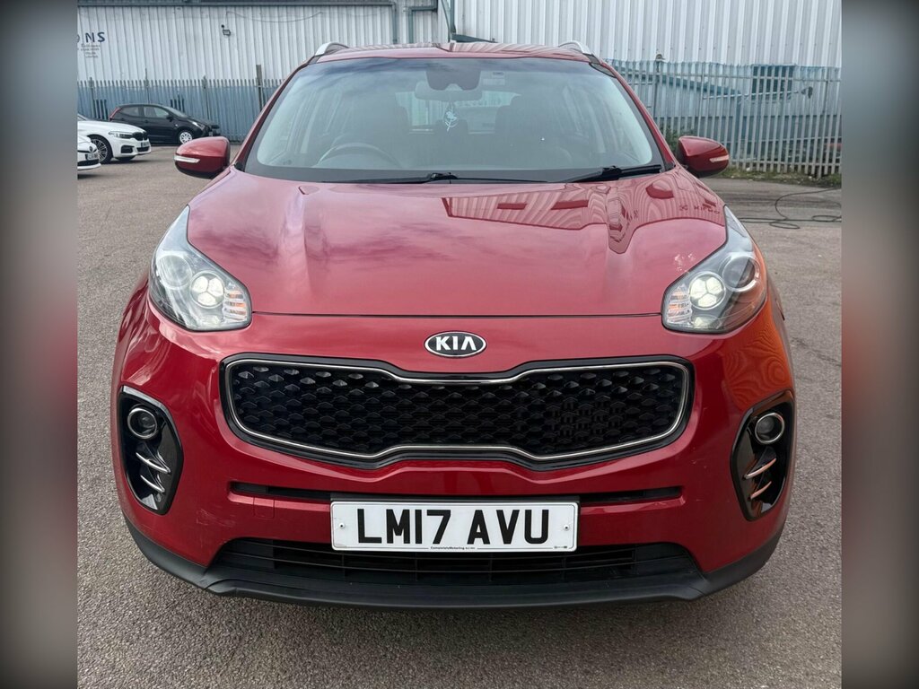Kia Sportage 2.0 Crdi Kx-3 Awd Euro 6 LM17AVU Red #4