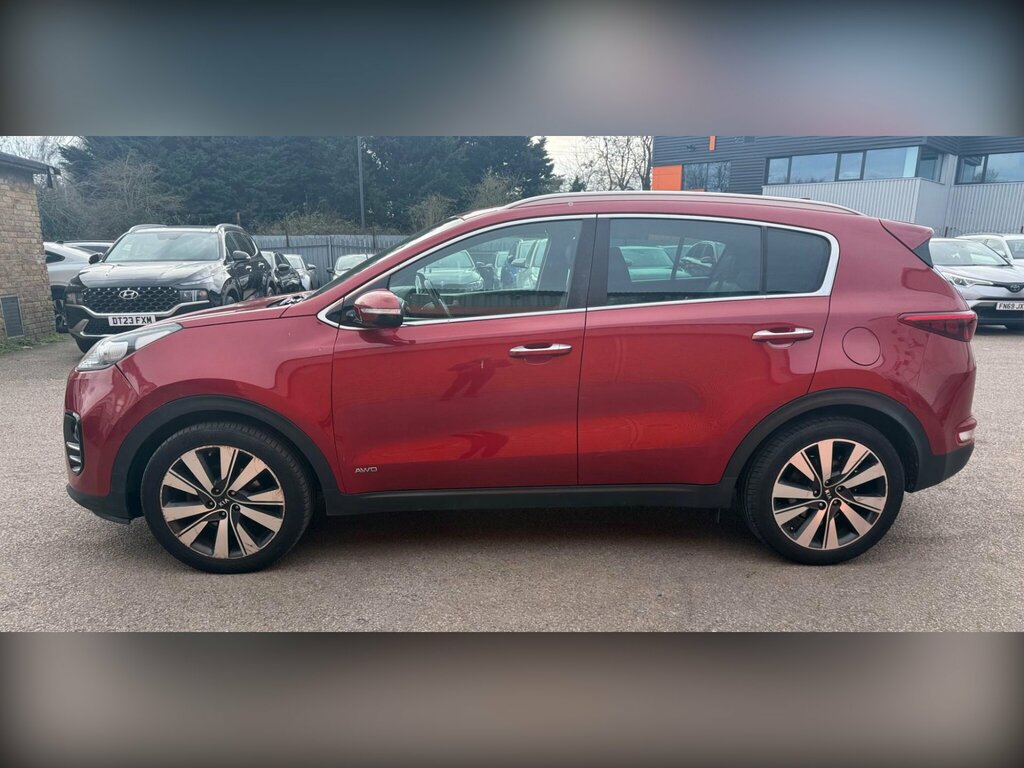 Kia Sportage 2.0 Crdi Kx-3 Awd Euro 6 LM17AVU Red #5