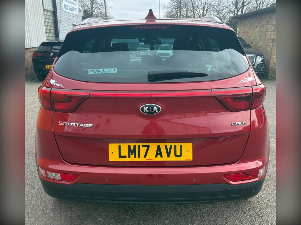 Kia Sportage 2.0 Crdi Kx-3 Awd Euro 6 LM17AVU Red #6