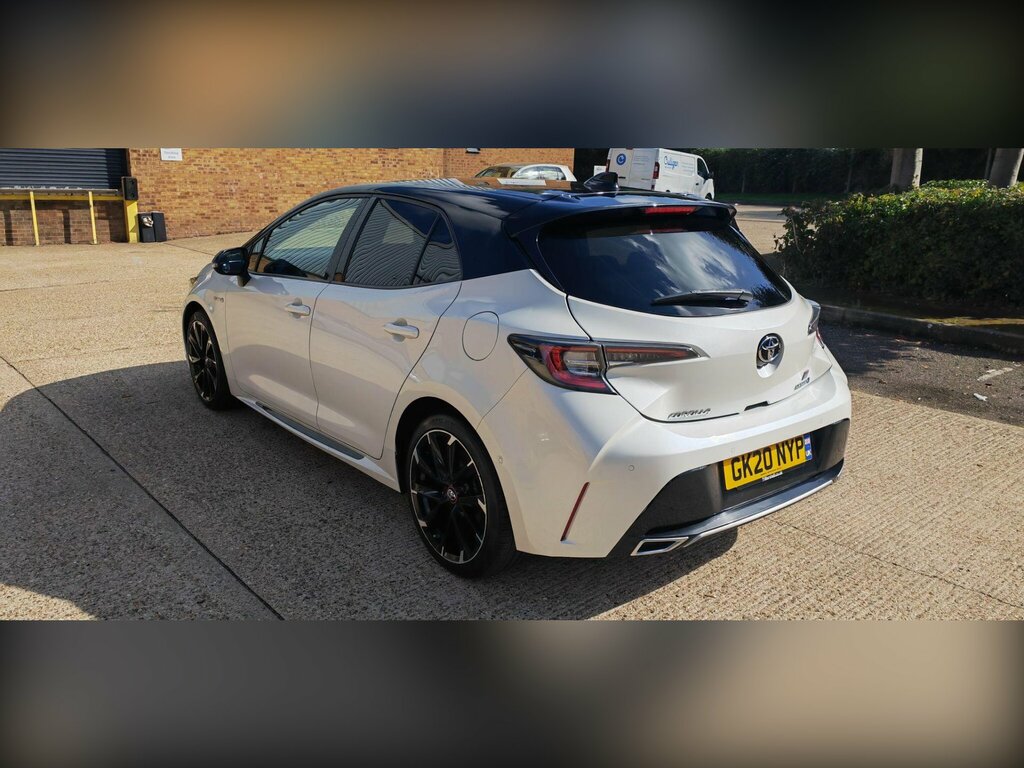 Toyota Corolla 2.0 Vvt-h Gr Sport Cvt Euro 6 Ss GK20NYP White #5