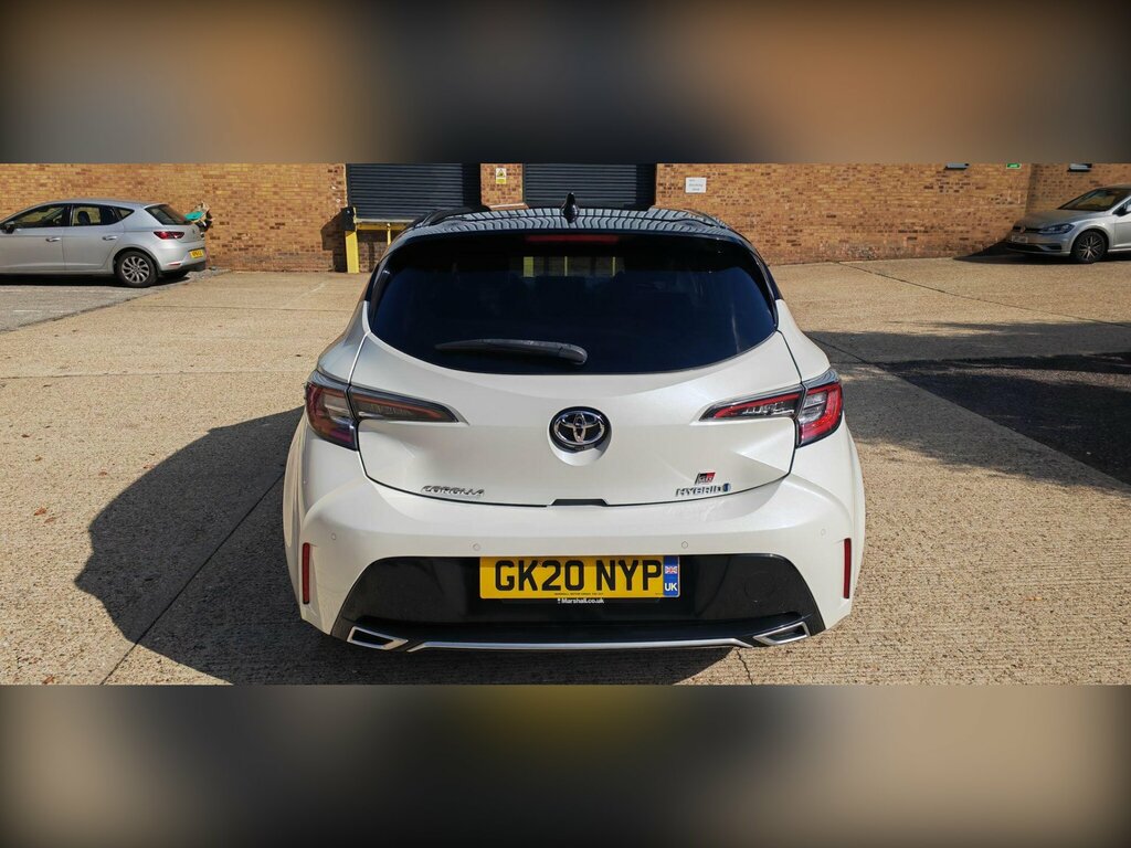 Toyota Corolla 2.0 Vvt-h Gr Sport Cvt Euro 6 Ss GK20NYP White #4