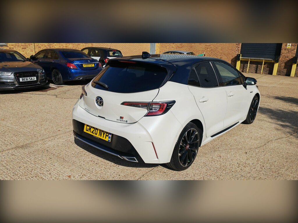 Toyota Corolla 2.0 Vvt-h Gr Sport Cvt Euro 6 Ss GK20NYP White #3