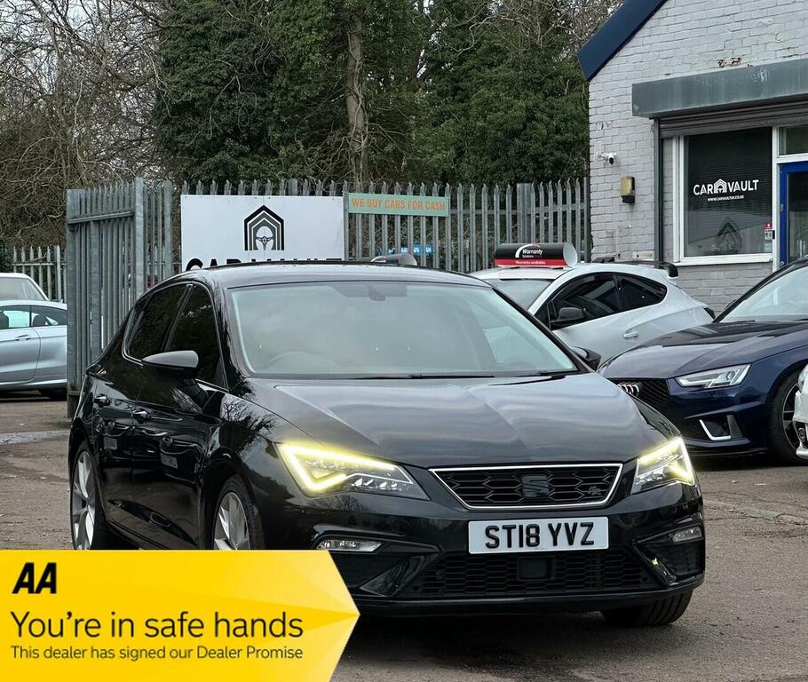Seat Leon Hatchback 1.8 Tsi Fr Technology Dsg Euro 6 Ss 5 Black #3