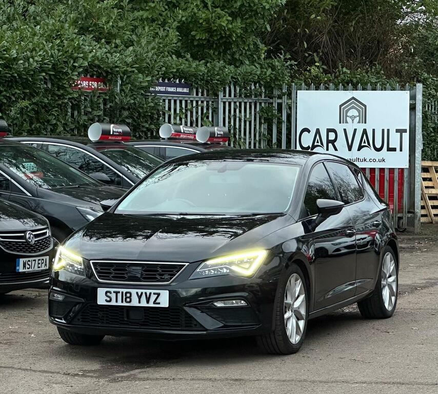 Seat Leon Hatchback 1.8 Tsi Fr Technology Dsg Euro 6 Ss 5 Black #5