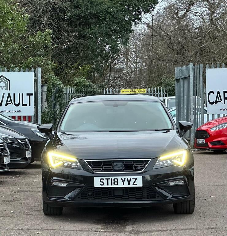 Seat Leon Hatchback 1.8 Tsi Fr Technology Dsg Euro 6 Ss 5 Black #4