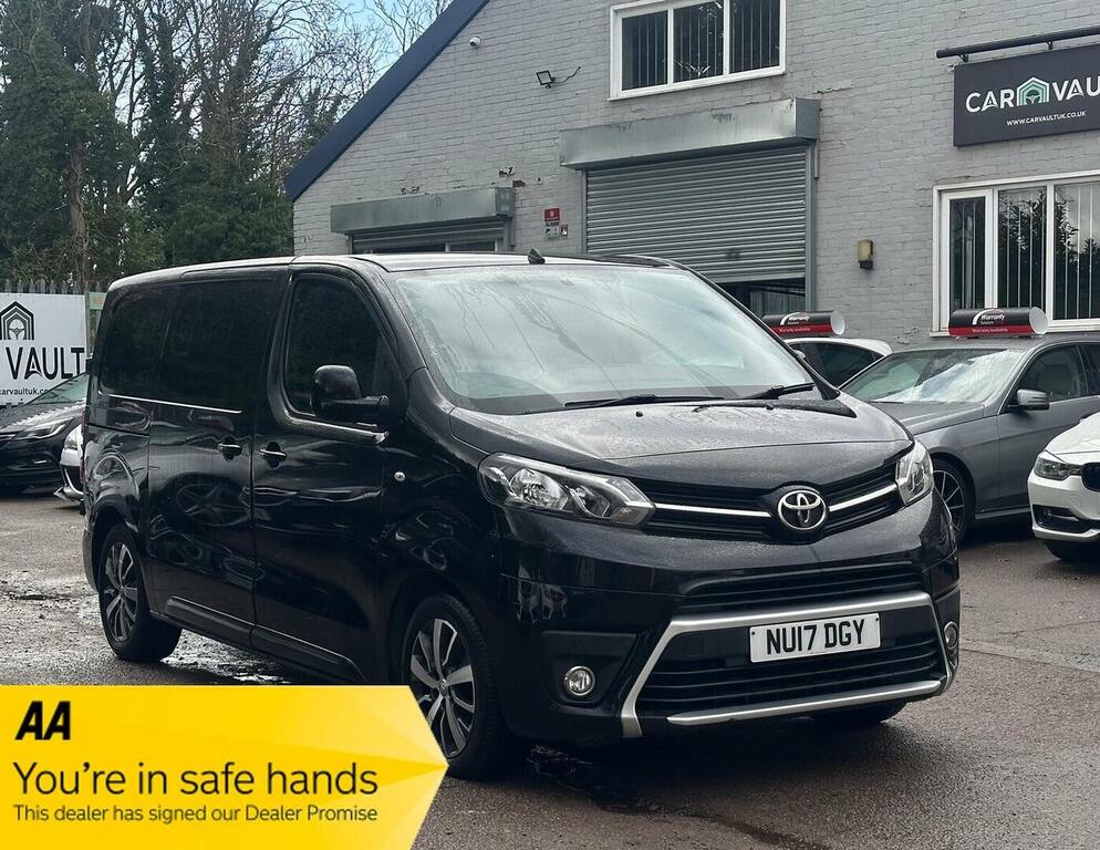 Toyota PROACE Panel Van 1.6D Comfort Medium Panel Van Mwb Euro 6 Black #3