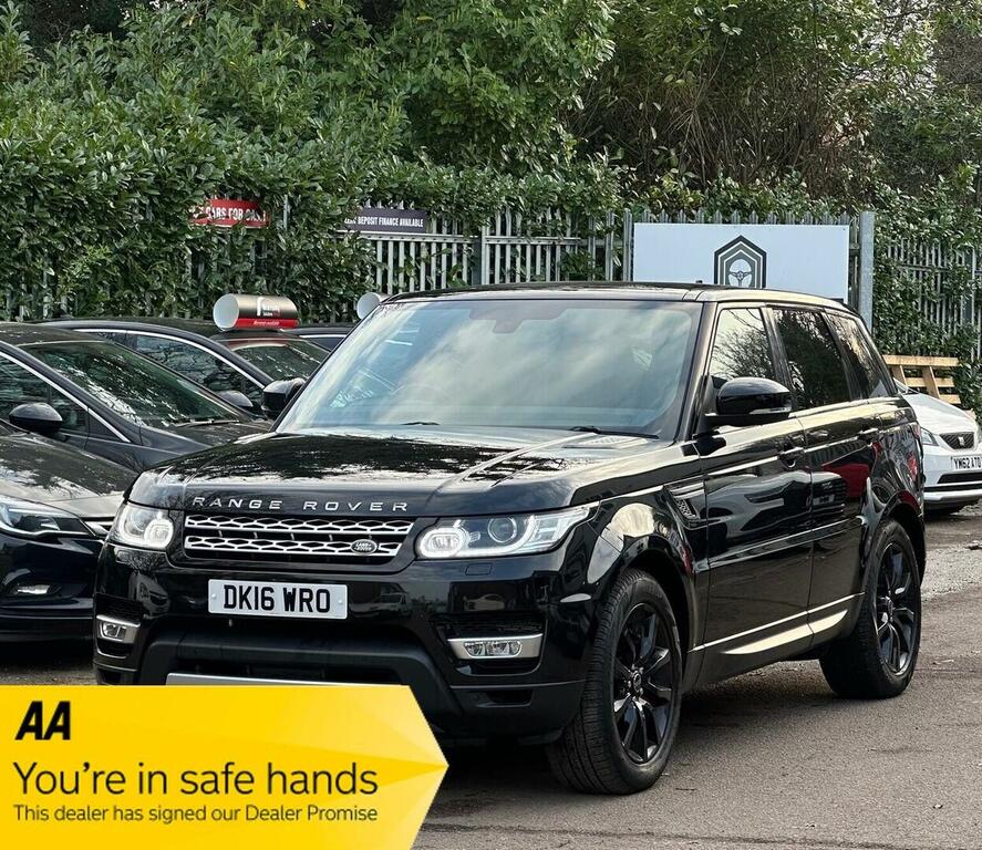 Land Rover Range Rover Sport Suv 3.0 Sd V6 Hse 4Wd Euro 6 Ss 2016 Black