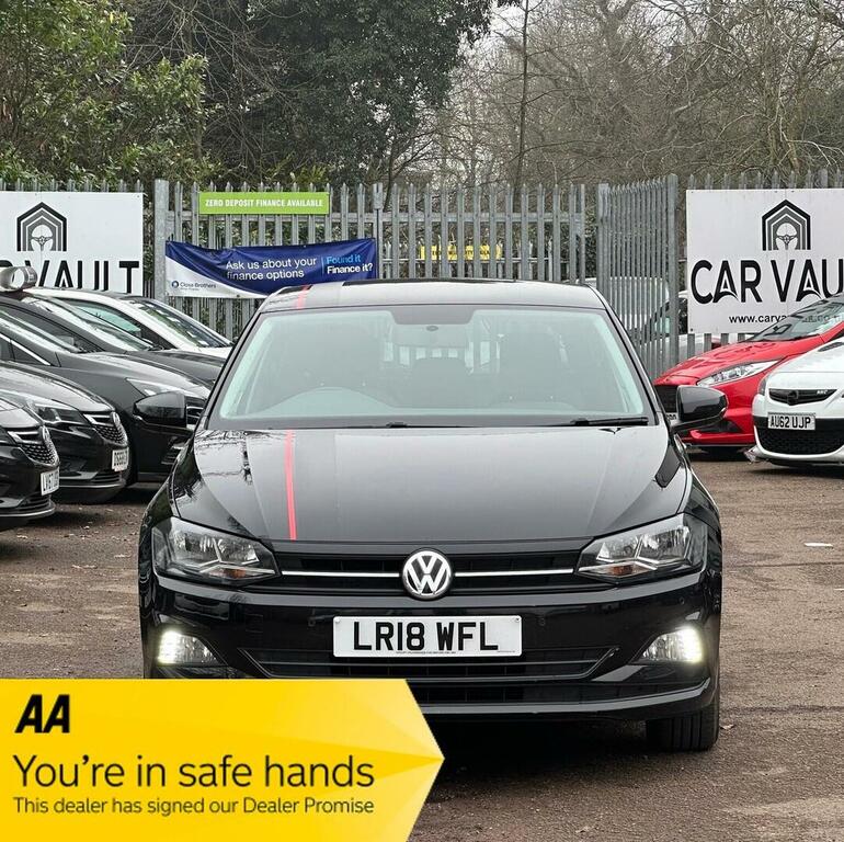 Volkswagen Polo Hatchback 1.0 Beats Euro 6 Ss 201818 LR18WFL Black #2
