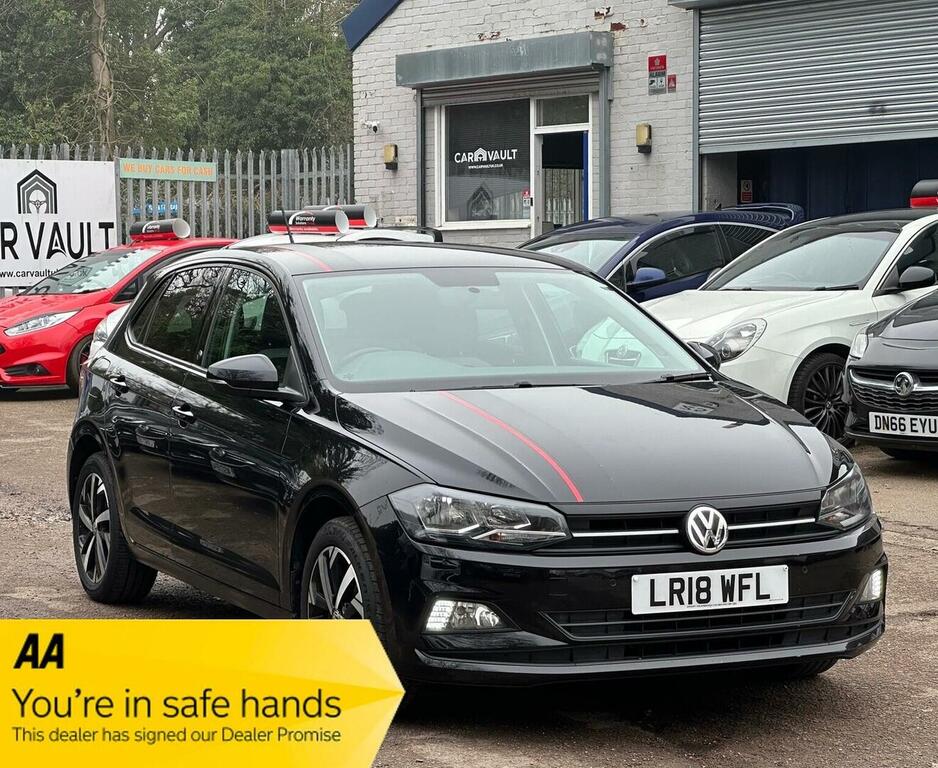 Volkswagen Polo Hatchback 1.0 Beats Euro 6 Ss 201818 LR18WFL Black #3