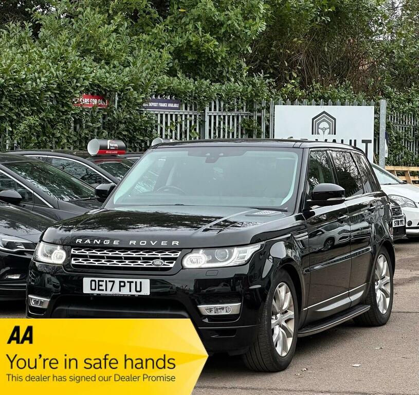 Land Rover Range Rover Sport Suv 3.0 Sd V6 Hse 4Wd Euro 6 Ss 2017 Black