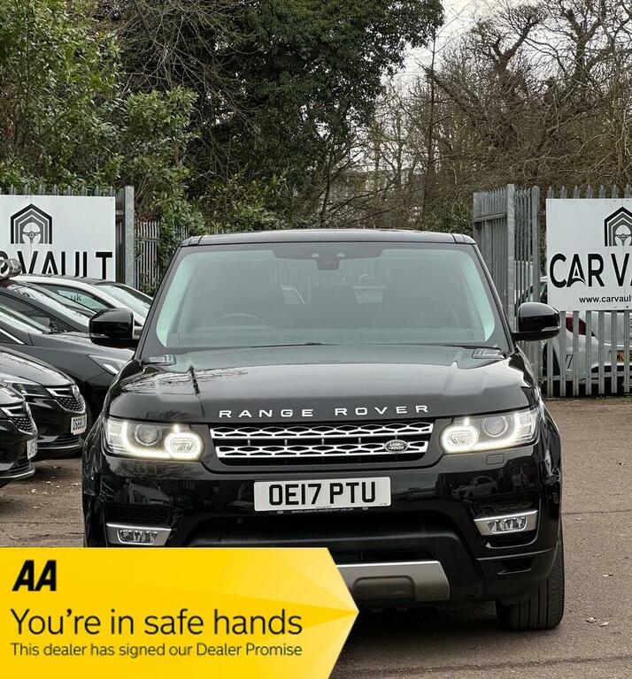 Land Rover Range Rover Sport Suv 3.0 Sd V6 Hse 4Wd Euro 6 Ss 2017 OE17PTU Black #2