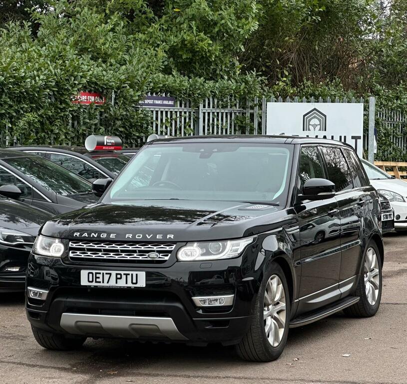 Land Rover Range Rover Sport Suv 3.0 Sd V6 Hse 4Wd Euro 6 Ss 2017 OE17PTU Black #5