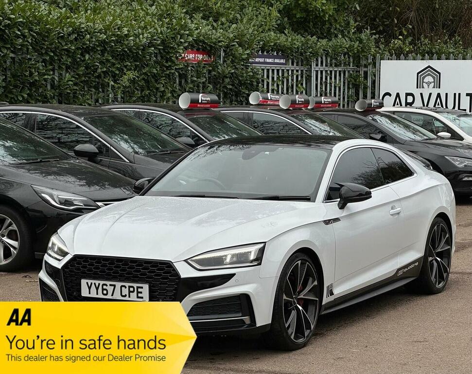 Audi A5 Coupe 2.0 Tdi S Line S Tronic Quattro Euro 6 Ss White