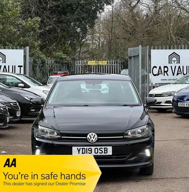 Volkswagen Polo Hatchback 1.0 Tsi Se Dsg Euro 6 Ss 201919 YD19OSB Black #2