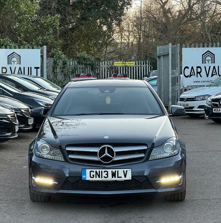 Mercedes-Benz C Class Coupe 1.6 C180 Blueefficiency Amg Sport Plus G-tro GN13WLV Grey #4