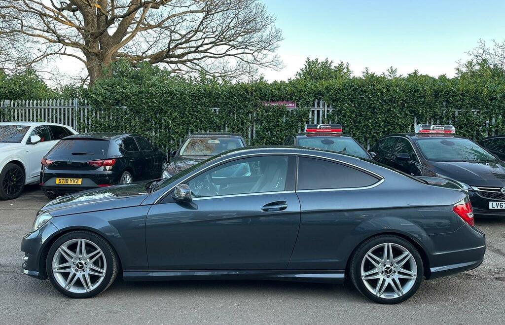 Mercedes-Benz C Class Coupe 1.6 C180 Blueefficiency Amg Sport Plus G-tro GN13WLV Grey #6