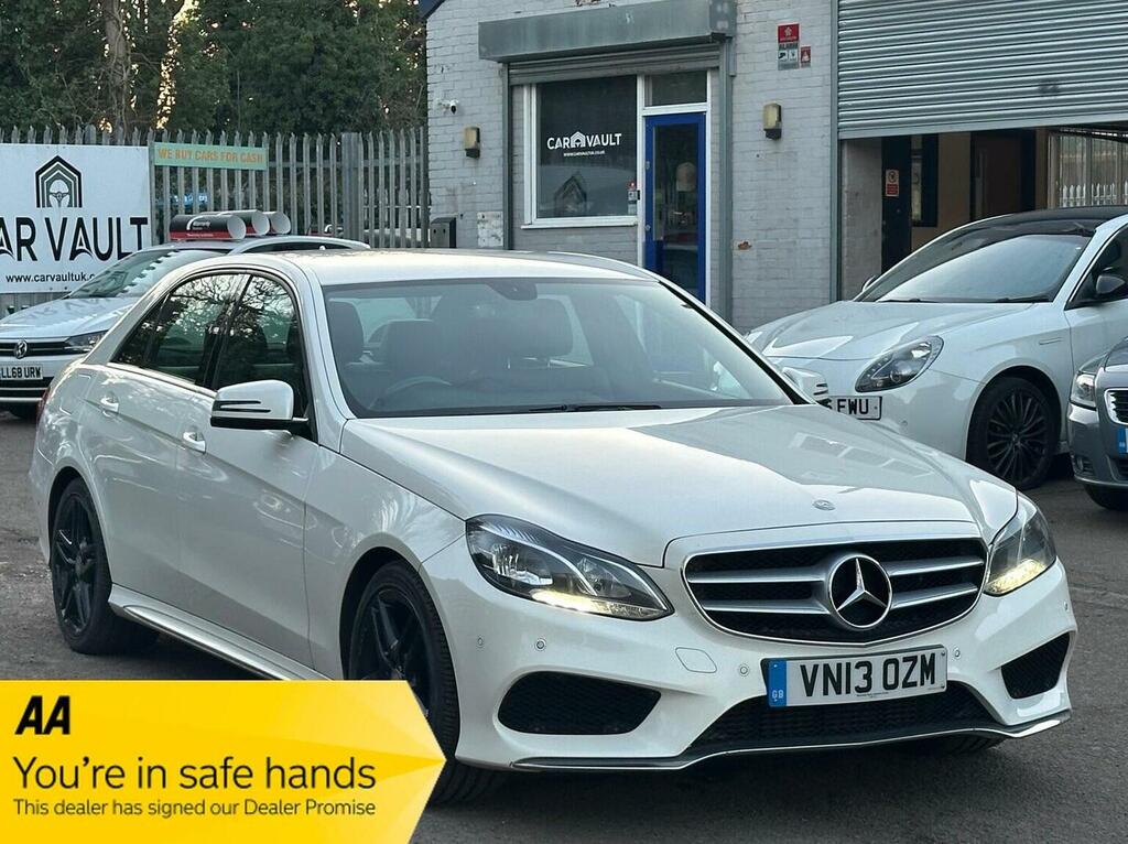 Mercedes-Benz E Class Saloon 2.1 E220 Cdi Amg Sport G-tronic Euro 5 S VN13OZM White #3