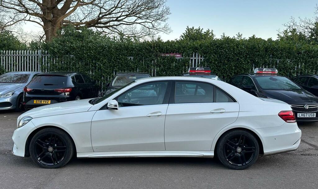 Mercedes-Benz E Class Saloon 2.1 E220 Cdi Amg Sport G-tronic Euro 5 S VN13OZM White #6