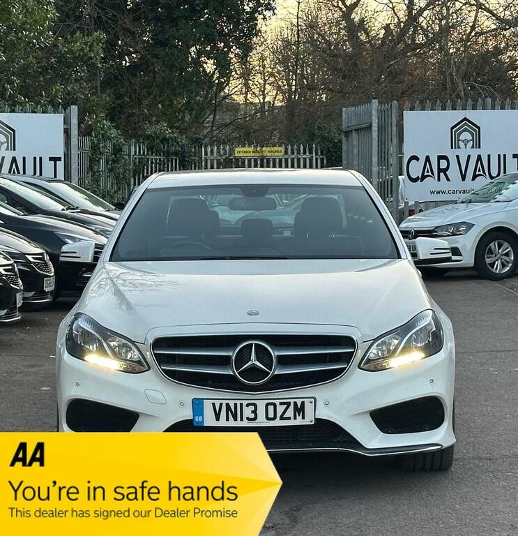 Mercedes-Benz E Class Saloon 2.1 E220 Cdi Amg Sport G-tronic Euro 5 S VN13OZM White #2