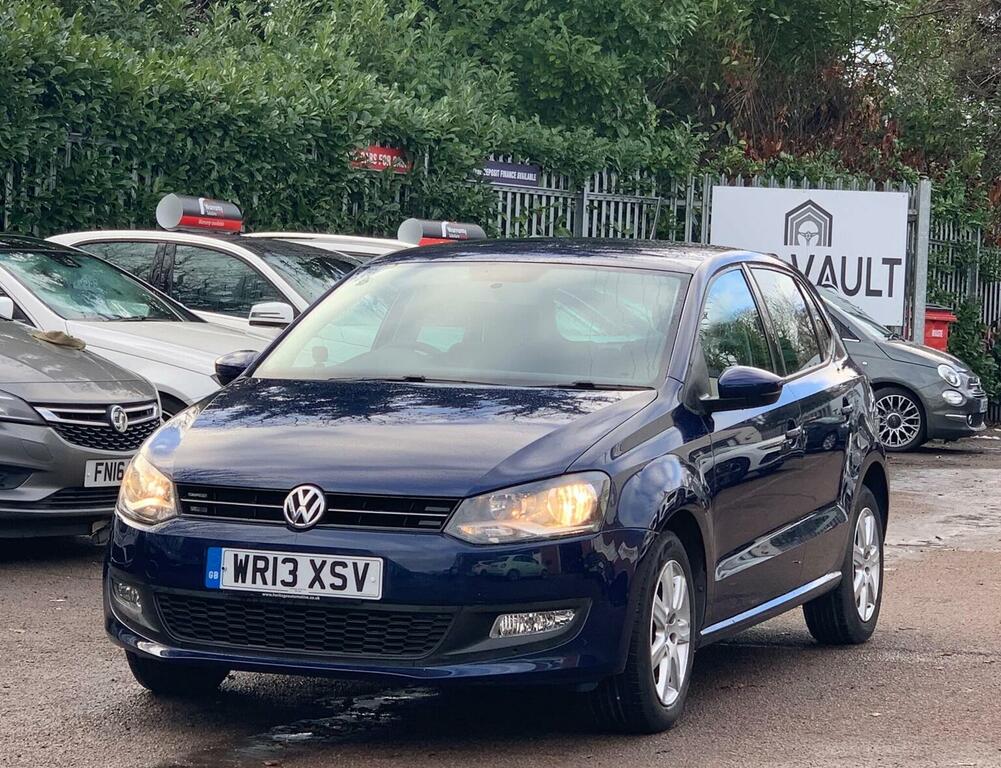 Volkswagen Polo Hatchback 1.2 Match Euro 5 201313 WR13XSV Blue #4