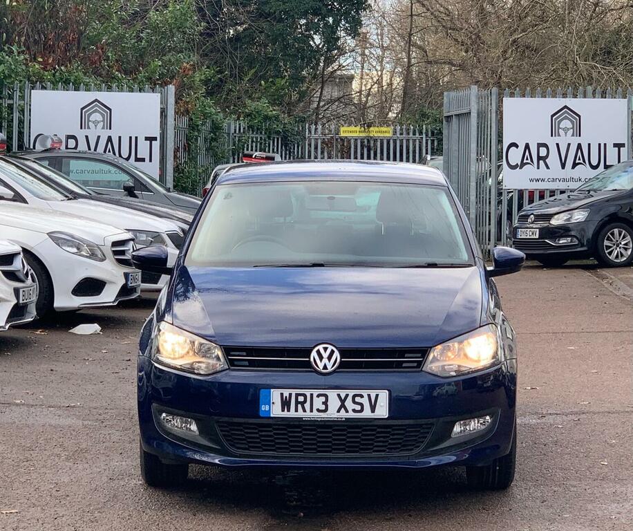 Volkswagen Polo Hatchback 1.2 Match Euro 5 201313 WR13XSV Blue #2