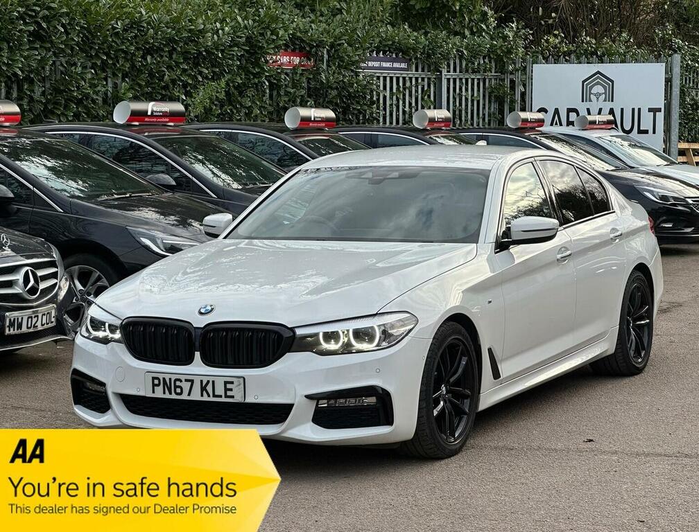 BMW 5 Series Saloon 2.0 520D M Sport Euro 6 Ss 201 White