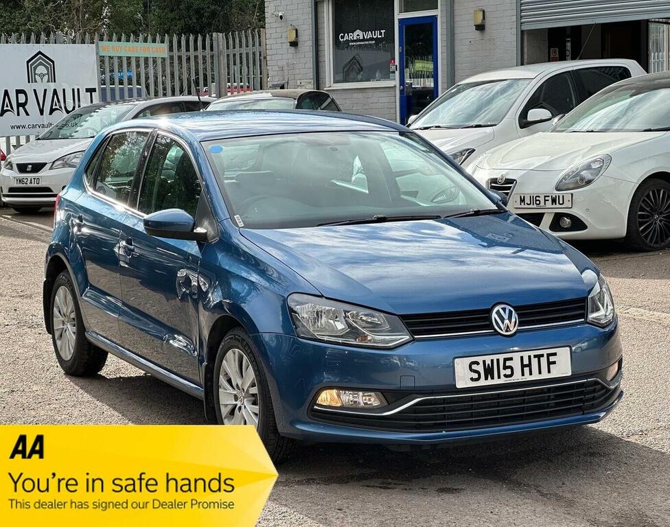 Volkswagen Polo Hatchback 1.0 Bluemotion Tech Se Euro 6 Ss SW15HTF Blue #3