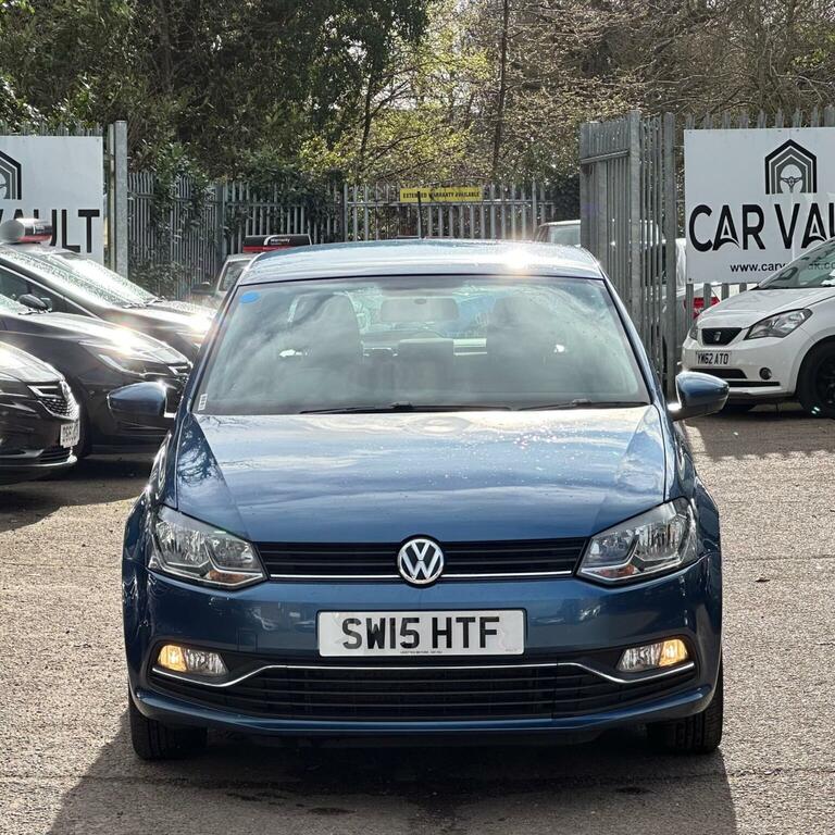 Volkswagen Polo Hatchback 1.0 Bluemotion Tech Se Euro 6 Ss SW15HTF Blue #4